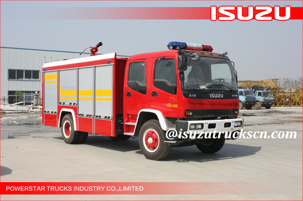 Isuzu Brand MEDIUM-SIZED EMERGENCY RESCUE FIRE VEHICLE