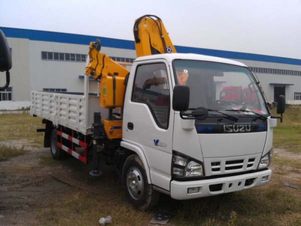 1.4TON isuzu Knuckle Boom Truck Mounted Crane