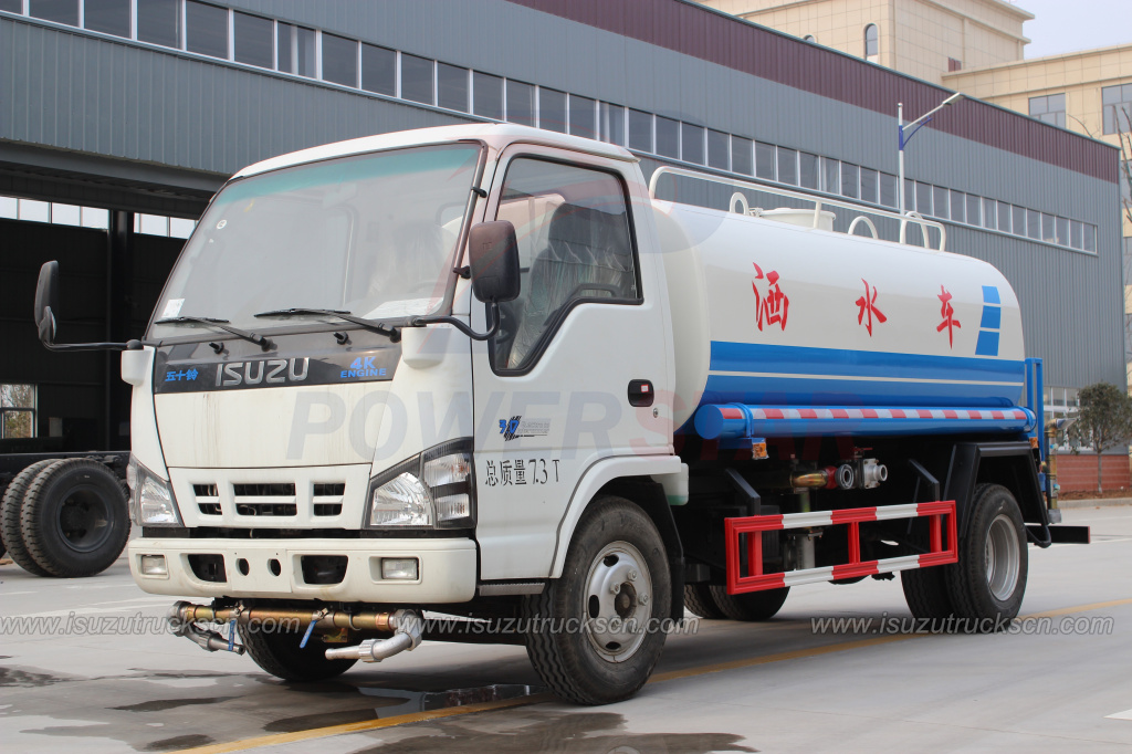 3000L 5000L ISUZU NKR Water Truck Tanker for sale