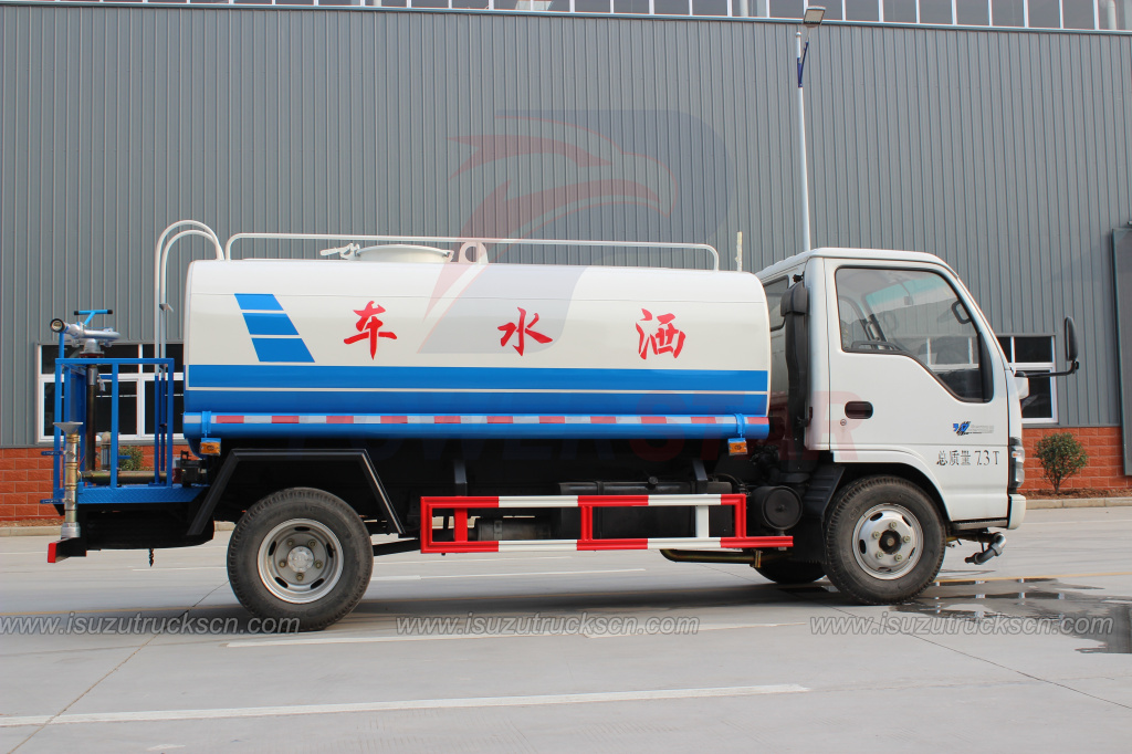 3000L 5000L ISUZU NKR Water Truck Tanker na ibinebenta