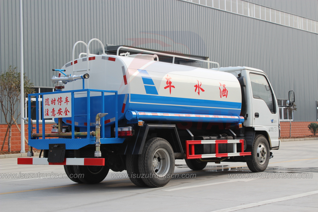 3000L 5000L ISUZU NKR Water Truck Tanker for sale