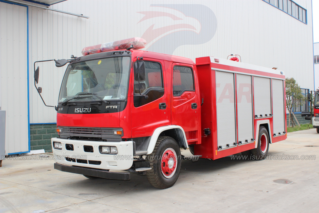 2016 New FTR ISUZU 190hp Foam fire truck for sale