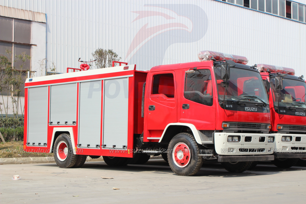 2016 New FTR ISUZU 190hp Foam fire truck for sale