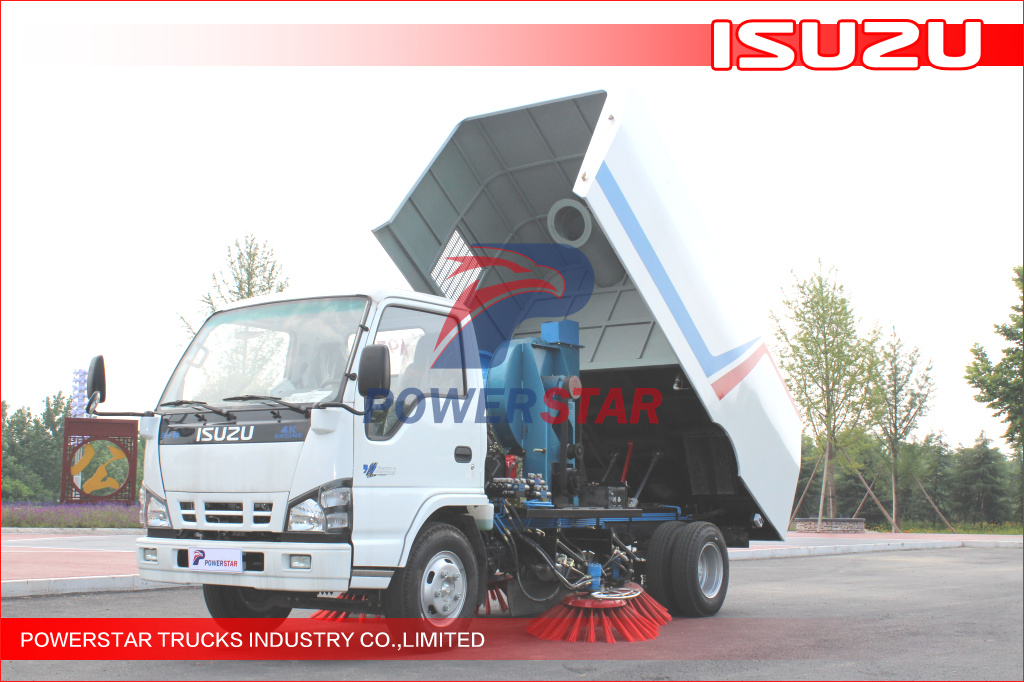 5cbm Isuzu Road Sweeper para sa Pilipinas