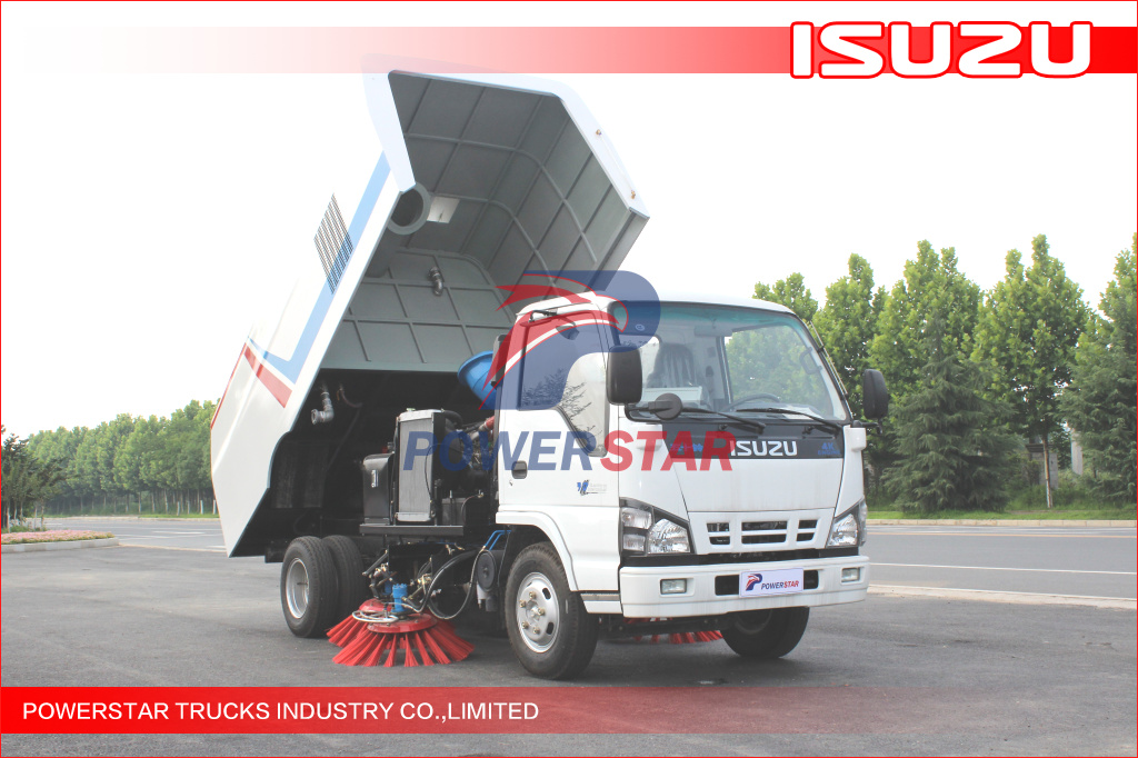 5cbm Isuzu Road Sweeper para sa Pilipinas