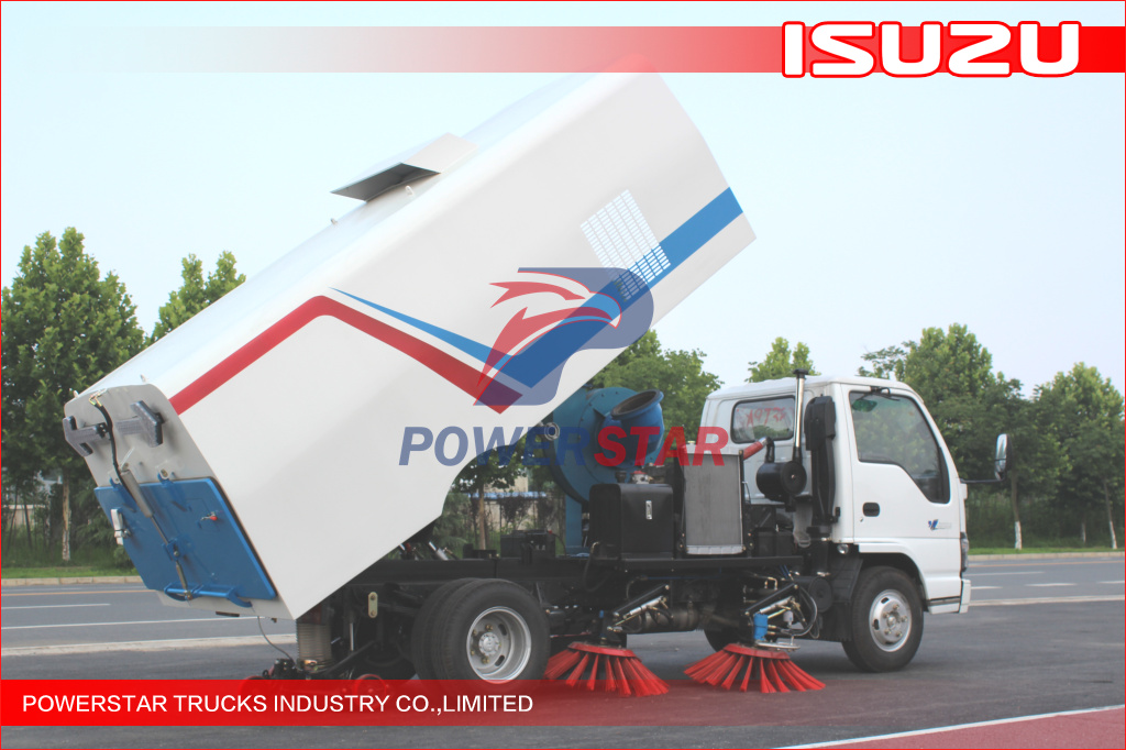 5cbm Isuzu Road Sweeper para sa Pilipinas