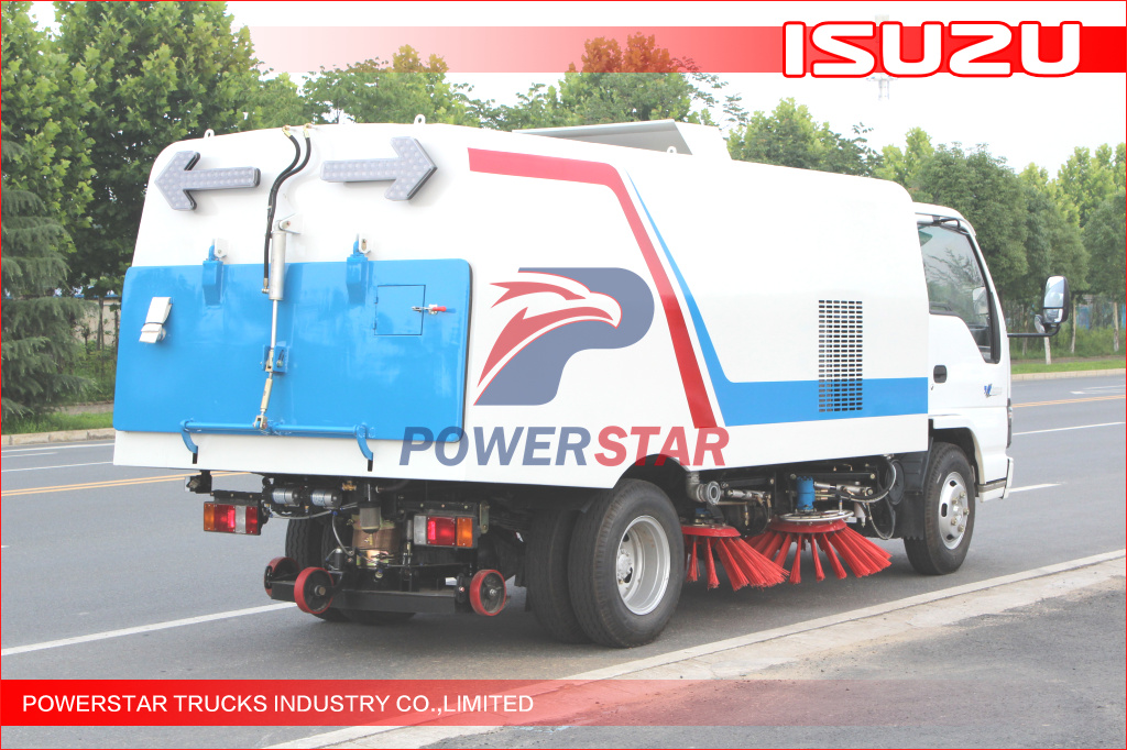 5cbm Isuzu Road Sweeper para sa Pilipinas