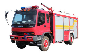 Isuzu foam fire vehicle para i-export