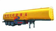 Customized fuel oil tanker semi trailer na gawa sa china