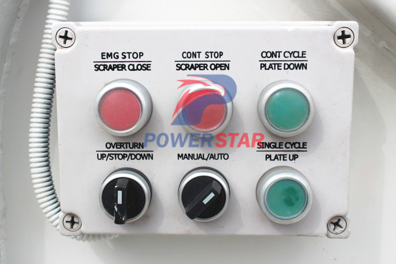 Control panel for Isuzu refuse compactor garbage trucks