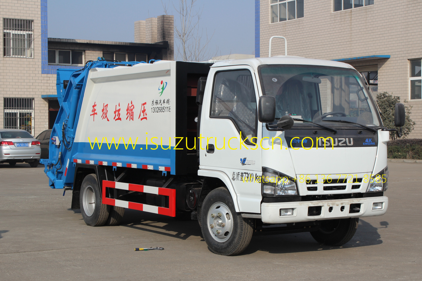 3 Ton Isuzu Garbage Truck With Compactor details pictures