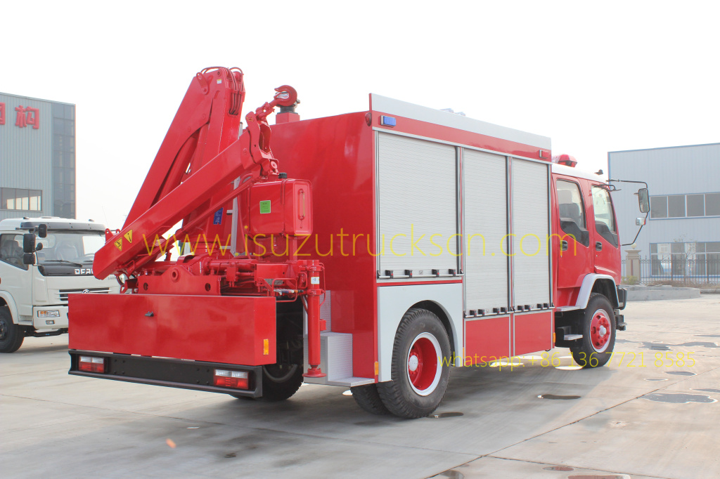 Emergency Rescue Fire Trucks Rescue Tender Truck ISUZU Specifications and pictures