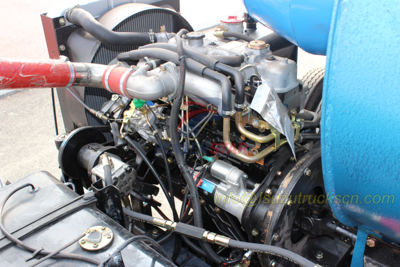 Isuzu tech Auxiliary engine JX493 for road sweeper trucks