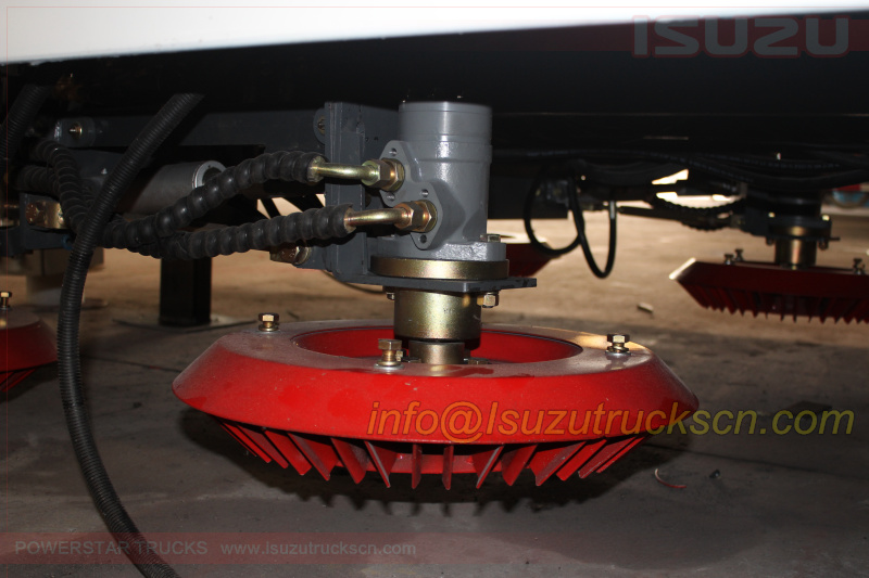 Brush disc structure for road sweeper truck pictures