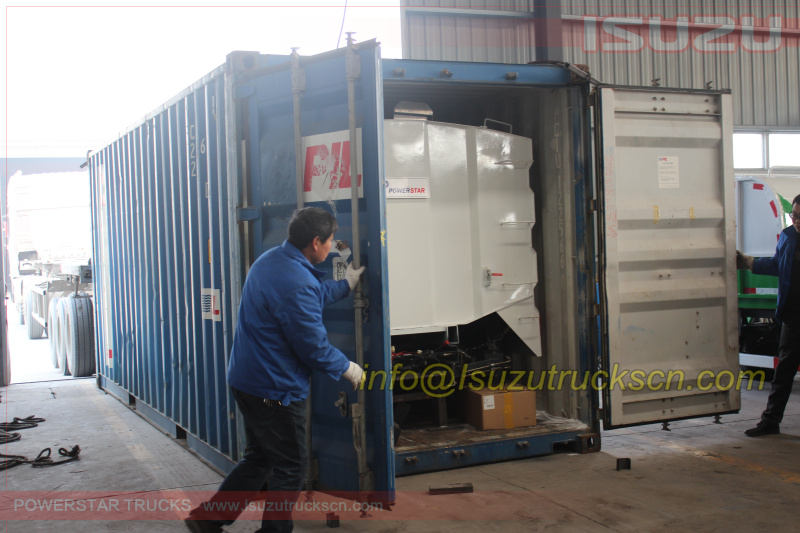 shipment for dustbin sweeper kit system