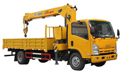 boom crane trucks Isuzu mobile crane trucks