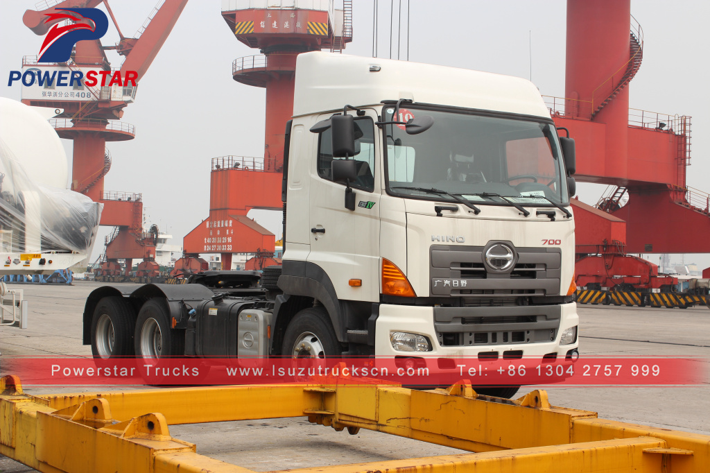 GAC HINO tractor truck Hino 700 prime mover with 380hp power