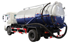 Malaking kapasidad heavy duty Vacuum Sewage Suction Truck ISuzu