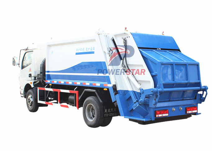 Rear Loaded Garbage Truck