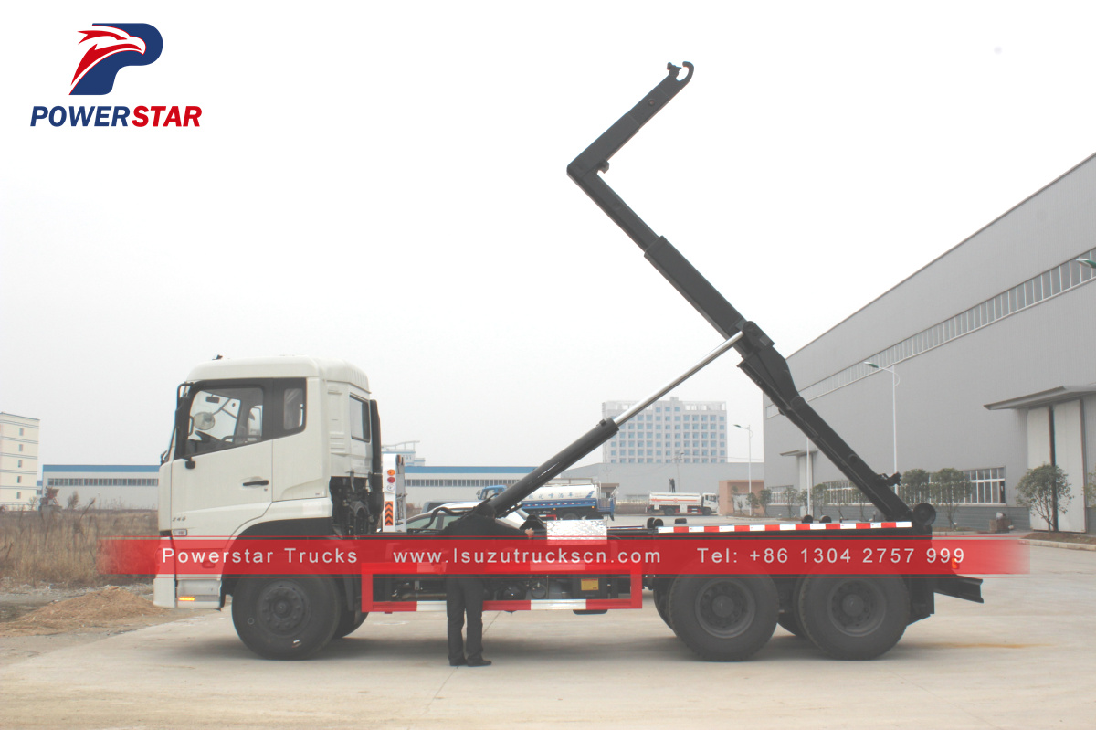 20Tons Togo Hooklift Refuse Collection Garbage Truck china na ibinebenta