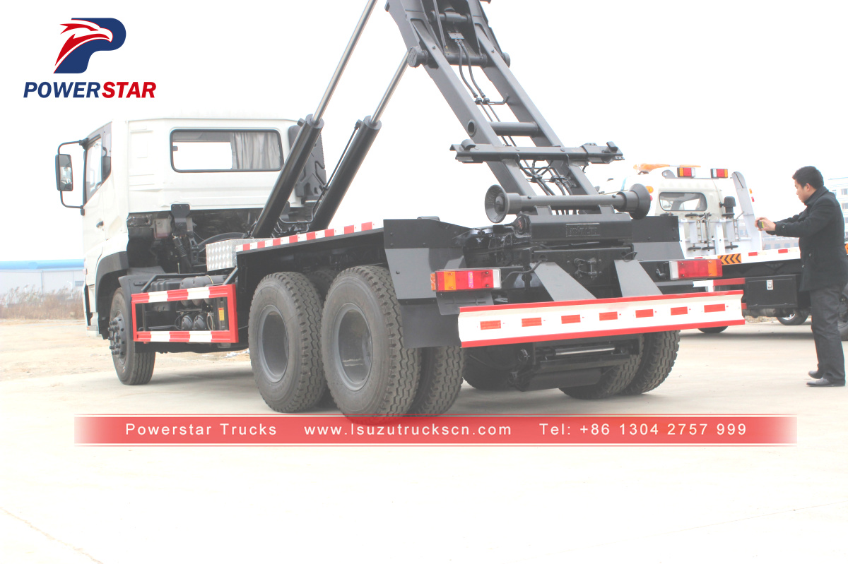 20Tons Togo Hooklift Refuse Collection Garbage Truck china na ibinebenta