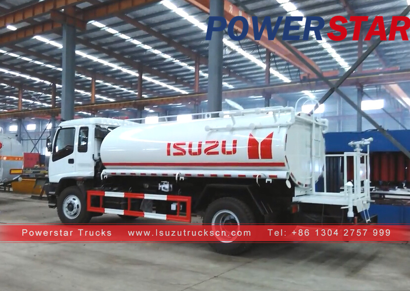 Armenia FVR water transport tanker trucks Isuzu para sa pagbebenta