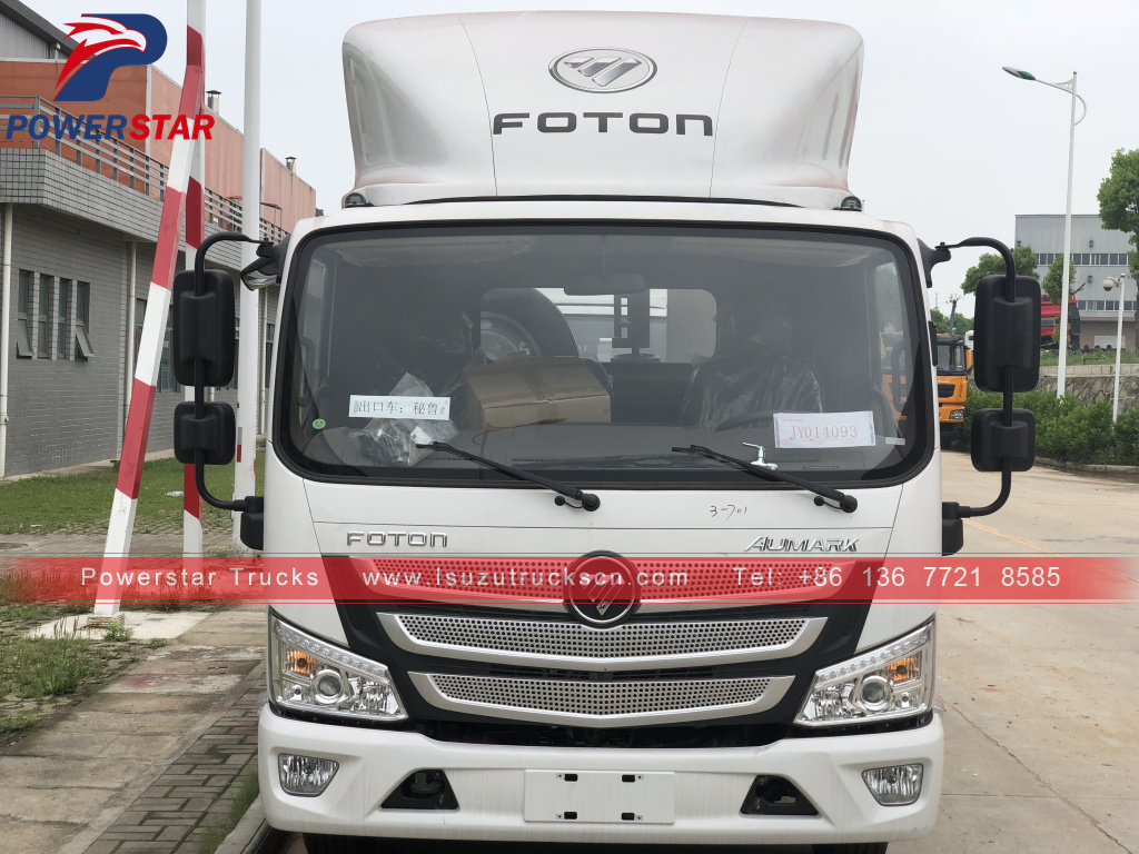 peru FOTON AUMARK 5tons flat bed wrecker tow truck na ibinebenta