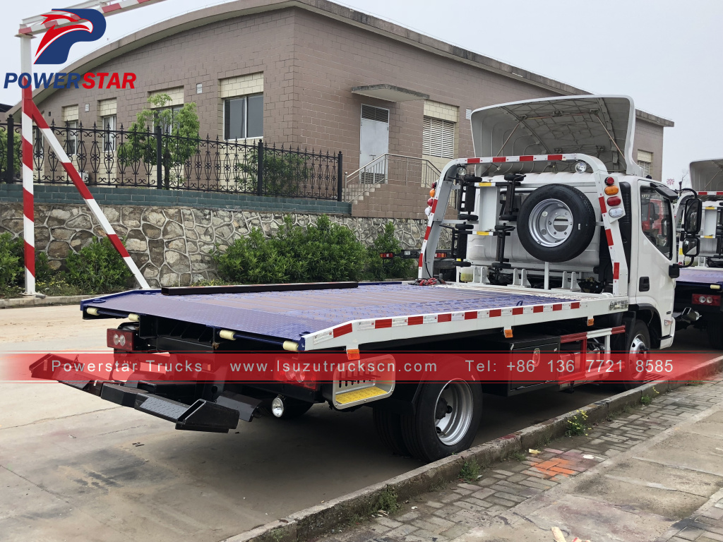 peru FOTON AUMARK 5tons flat bed wrecker tow truck na ibinebenta