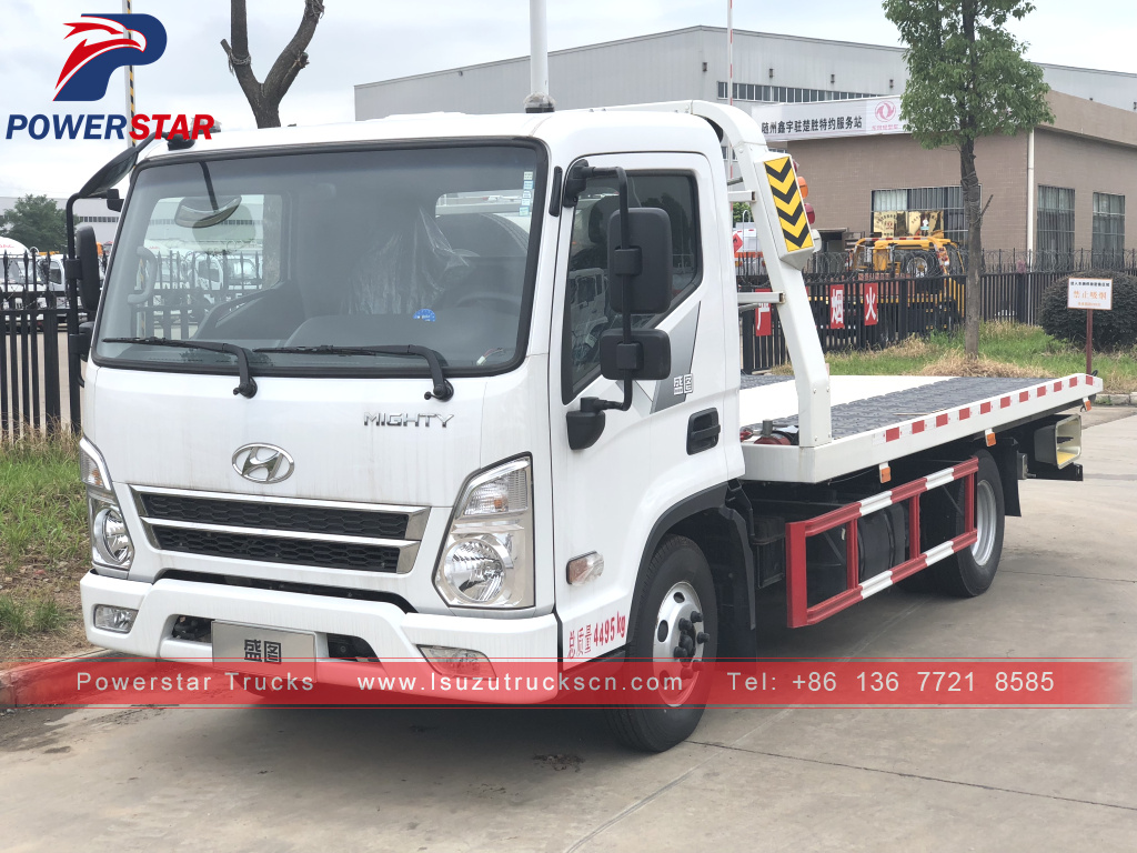 Ibinebenta ang Hyundai Emergency Recovery Towing flatbed Truck