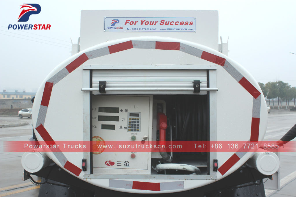 Presyo ng Myanmar ISUZU Oil Truck/5CBM Fuel Tank Truck/4*2 Tanker Lorry For Sale