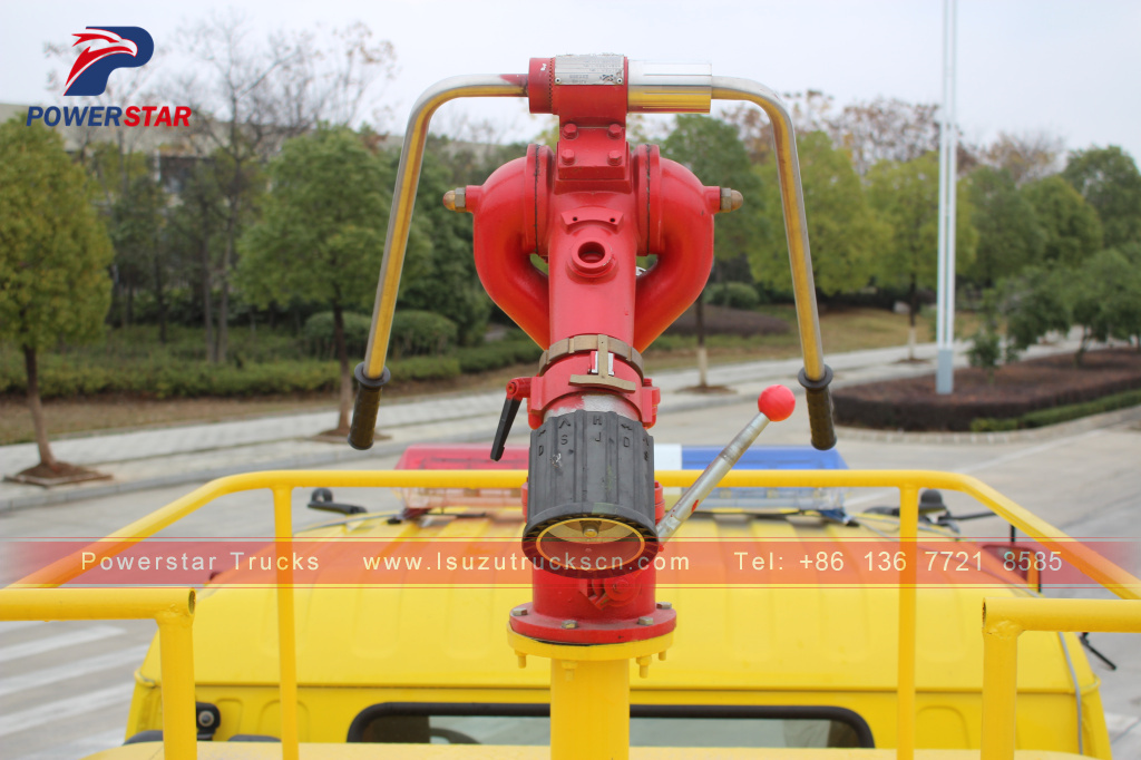 ISUZU FVZ road sprinkler water tank fire truck 14000L water bowser truck para sa pagbebenta