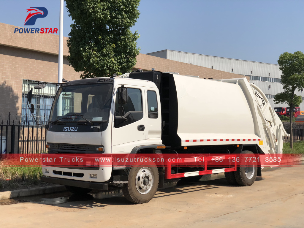 ISUZU FTR 10CBM garbage compactor truck 