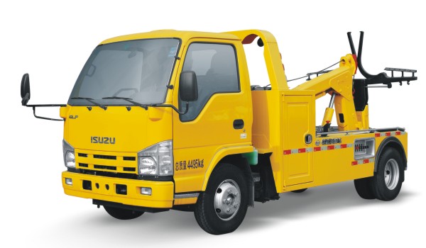 Japan Rollback wrecker ISUZU breakdown truck para sa pagbebenta