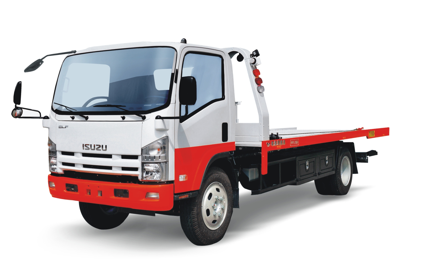 Wrecker towing truck na isuzu