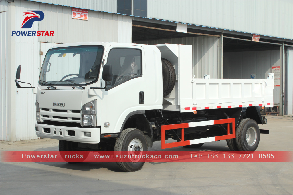 Pilipinas Brand new ISUZU 4x4 wheeler mini dumpers dump truck for sale