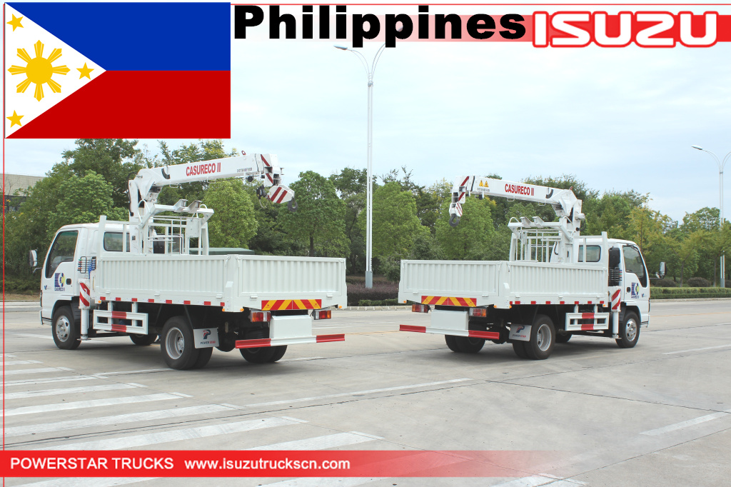 Pilipinas Isuzu truck loader crane para sa pagbebenta