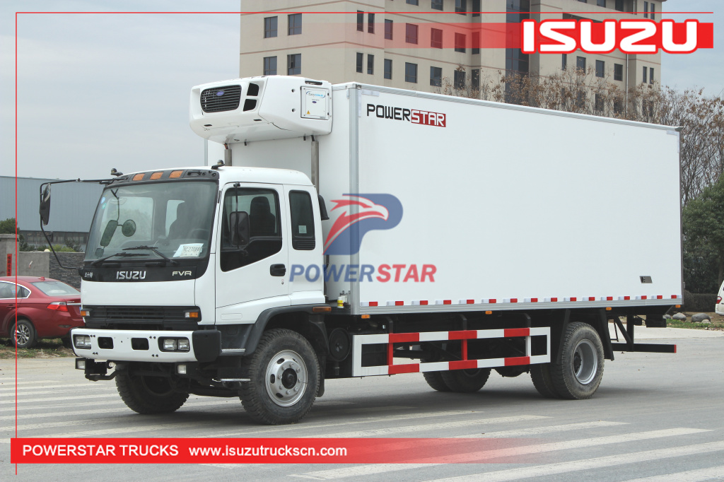 ISUZU 15t carrier fish meat transport van trucks