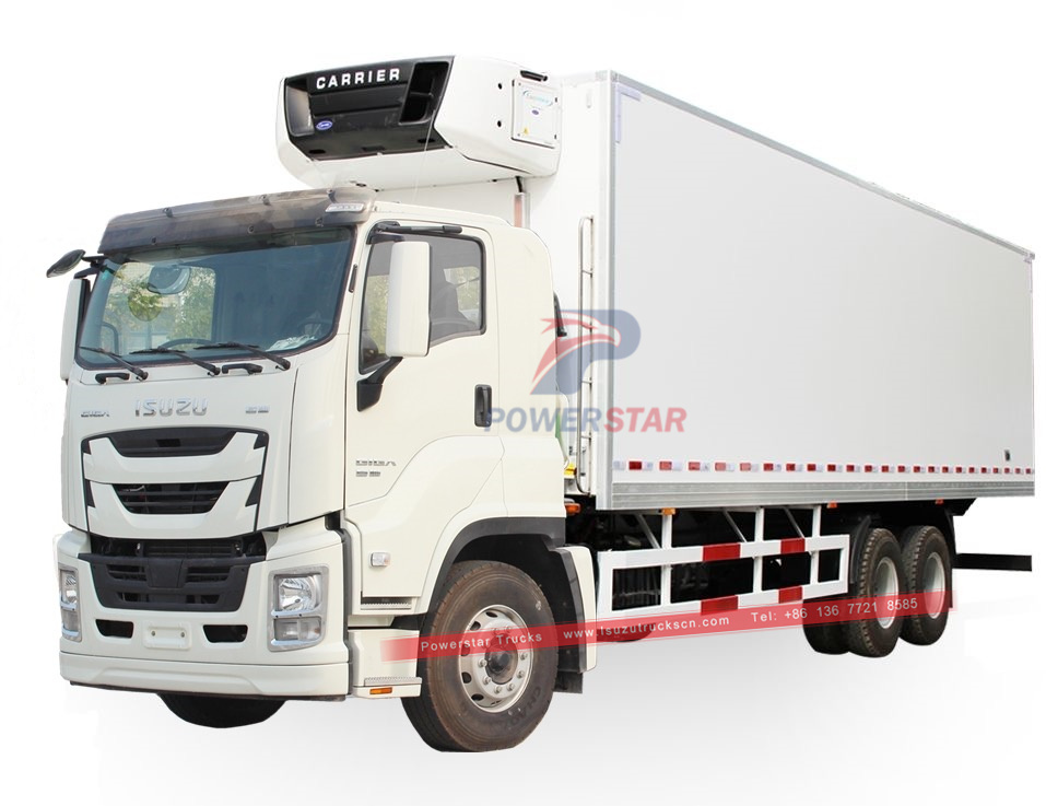 Japan ISUZU GIGA Refrigerated Truck na may Thermo King Refrigeration Unit