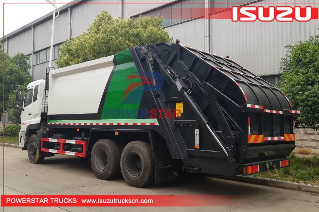 20CBM Isuzu GIGA Rear Loader Rubbish Compactor Trucks