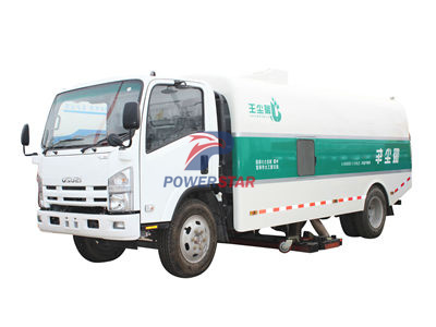 Walang Tubig na Vacuum Sweeper Isuzu