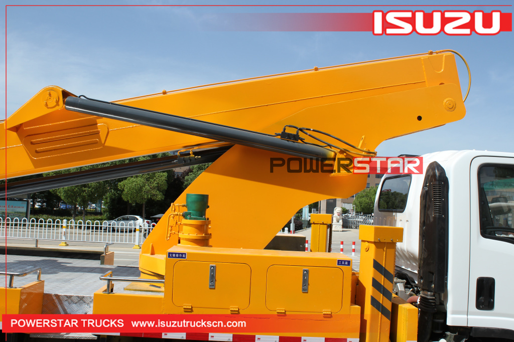 Brand new 24m 26m ISUZU Telescopic Bucket Truck Man Lifter Aerial Working Platform 220Kg