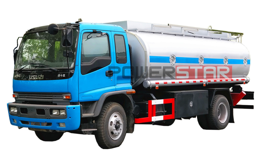 Philippines Oil bowser Fuel Tank Truck Isuzu 16,000L para sa pagbebenta