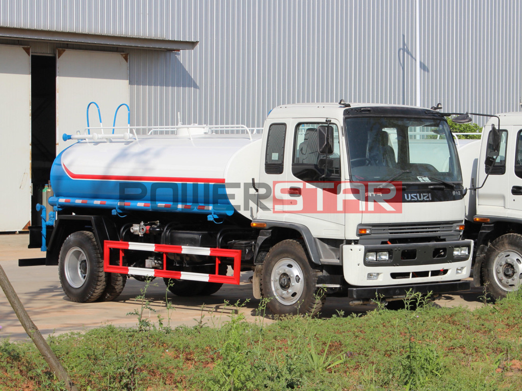 NEW Isuzu water bowser truck FTR 4x2 14000L water tank trucks