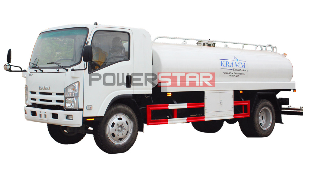 ISUZU ELF NPR Potable Water Tank Truck 9,000L