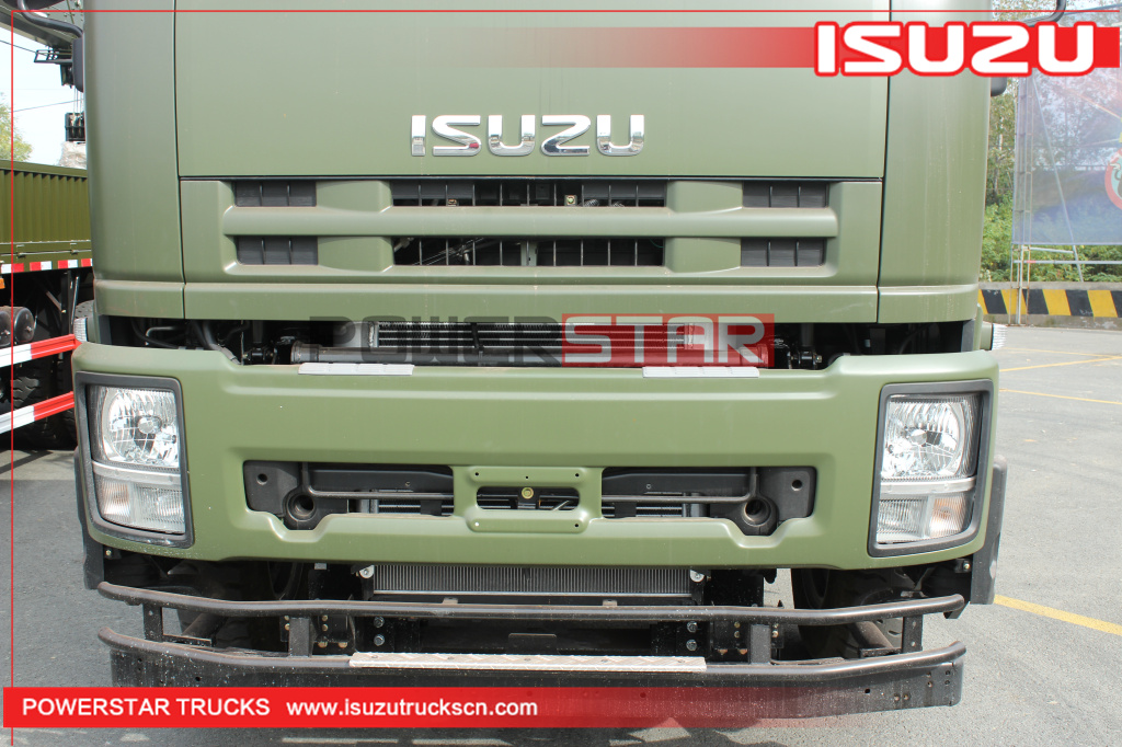 Military Isuzu GIGA VC46/61 Cargo Truck with Palfinger SPS40000 16Ton stiff boom Crane