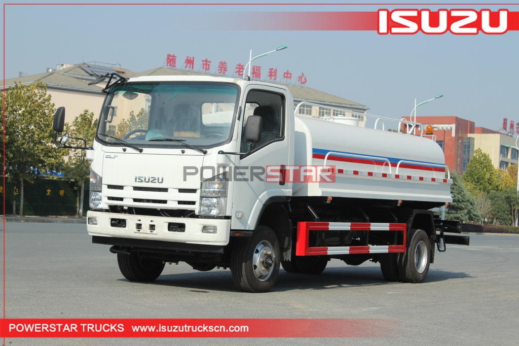 HAITI bagong-bagong ISUZU 4X4 AWD Stainless Steel Potable Water Truck Potable water bowser