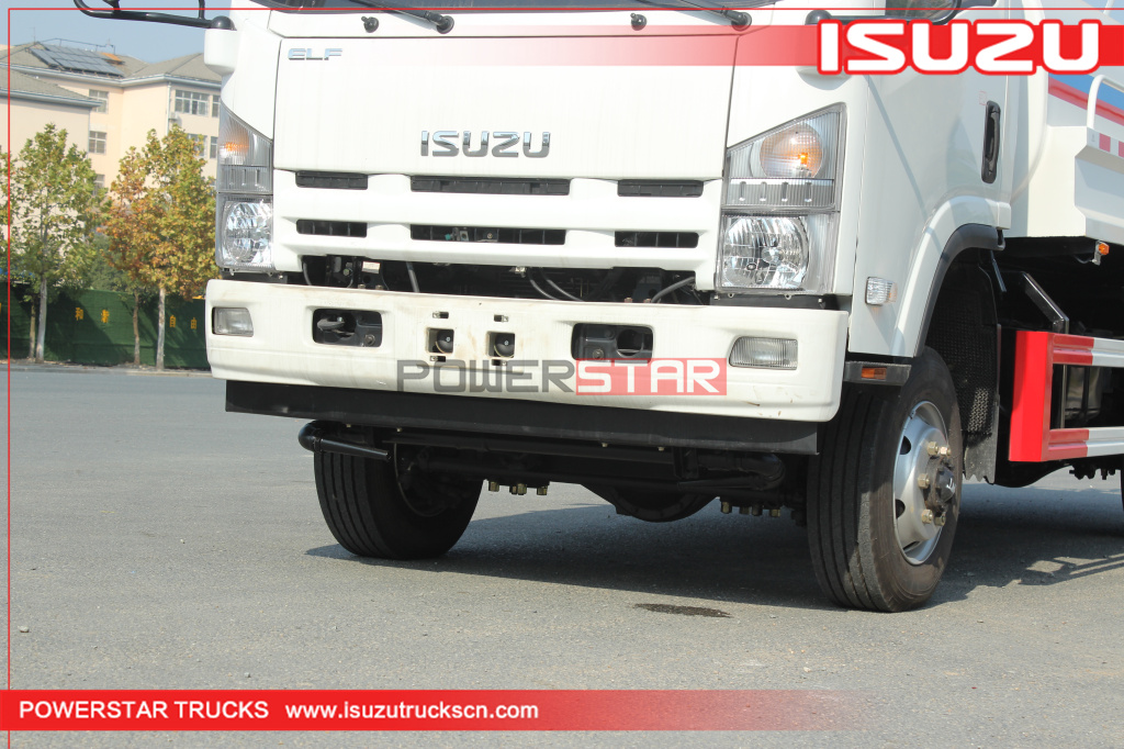 HAITI bagong-bagong ISUZU 4X4 AWD Stainless Steel Potable Water Truck Potable water bowser