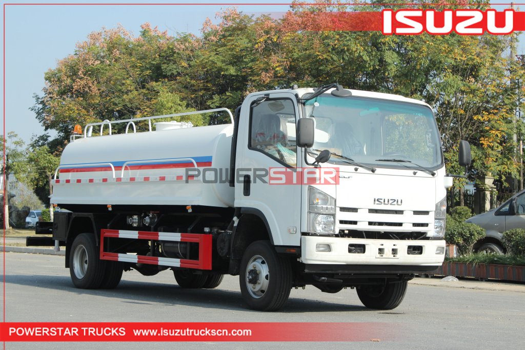 HAITI bagong-bagong ISUZU 4X4 AWD Stainless Steel Potable Water Truck Potable water bowser