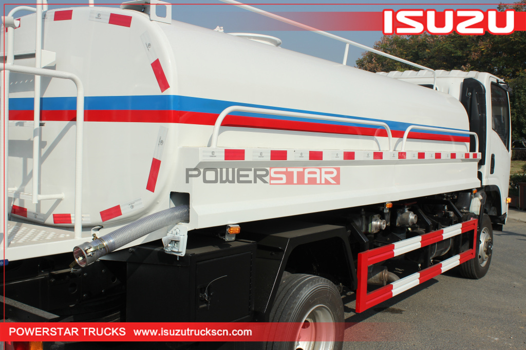 HAITI bagong-bagong ISUZU 4X4 AWD Stainless Steel Potable Water Truck Potable water bowser