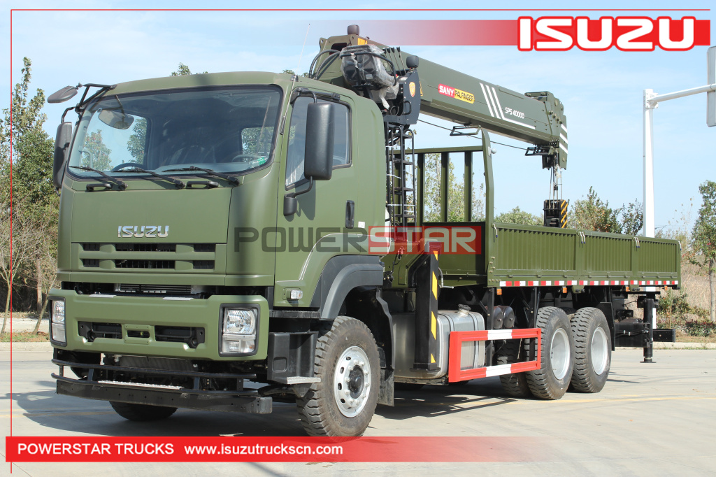  Military ISUZU VC46 sidewall Fence Dropside 10wheeler Cargo Trucks for sale